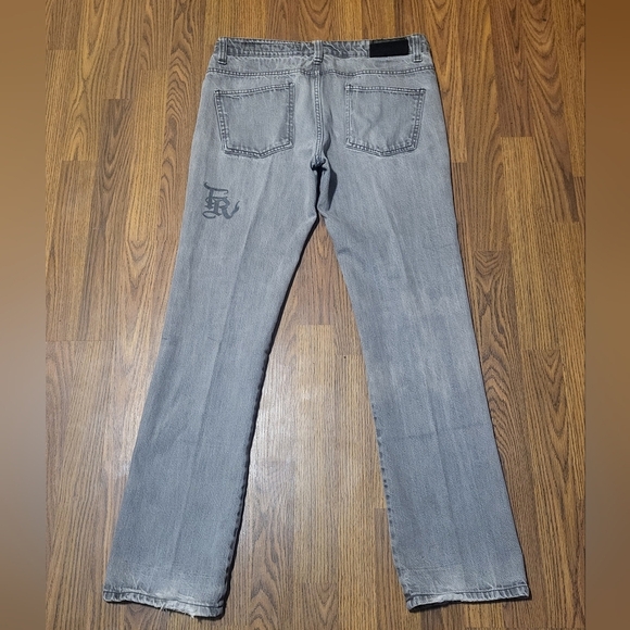 Third Rail Los Angeles USA Men’s Embroidered Pants 100% Cotton W31 L31 C93 - Picture 4 of 11